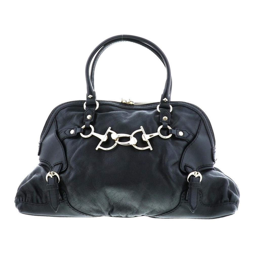 Gucci Leather Horsebit Handbag